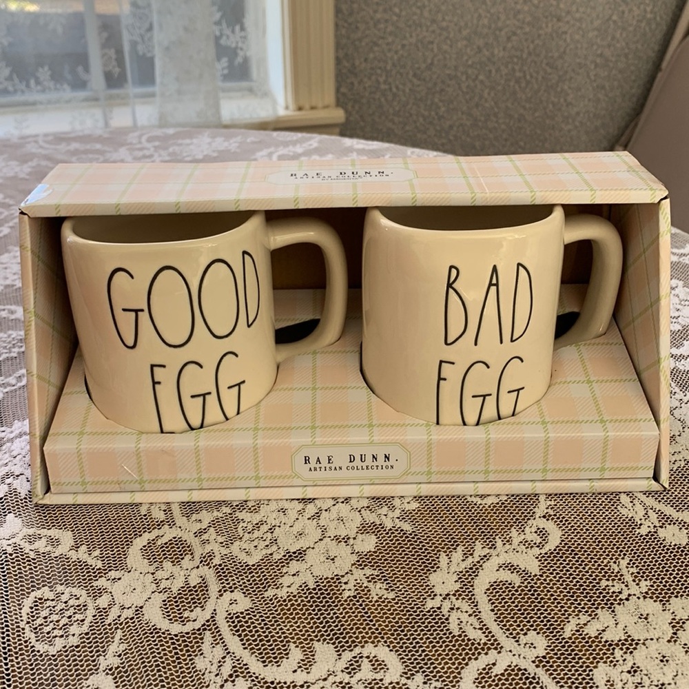 Rae Dunn Easter Mugs